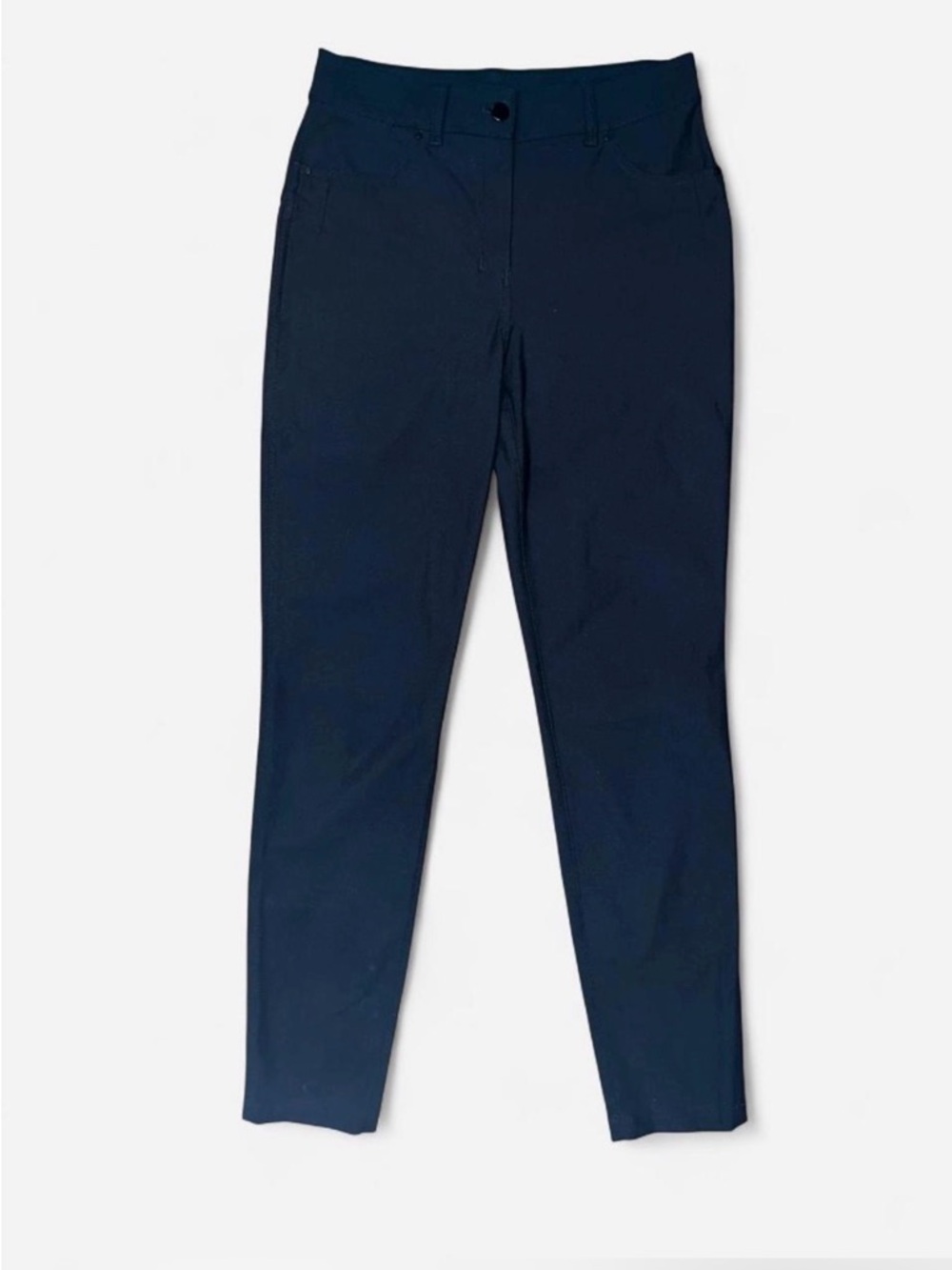 Lululemon City Sleek 5-Pocket High-Rise Pant 31.5" Inseam Black Size 6